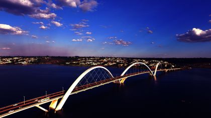 Foto da Ponte JK Brasília